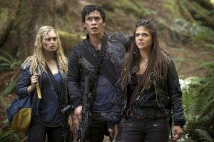 Clarke, Bellamy and Octavia all evolve--and all bleed.